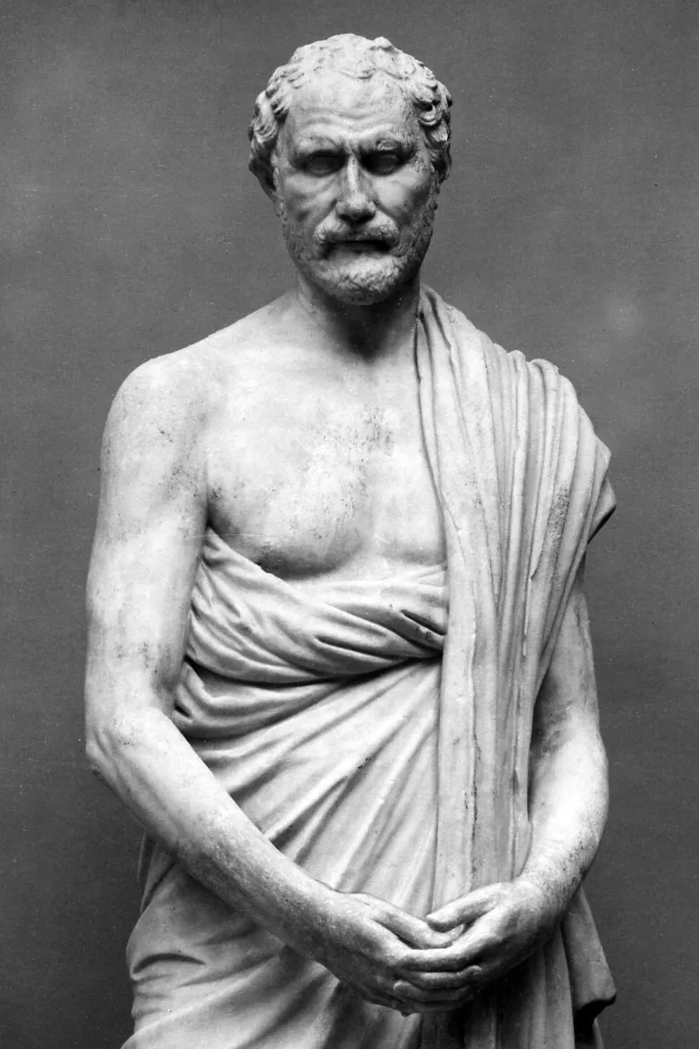Demosthenes, Roman reproduction from the Ny Carlsberg Glyptotek