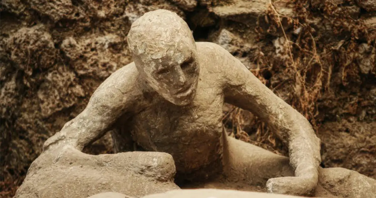 A victim of pompeii