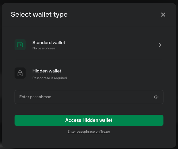 Trezor USB protective cover